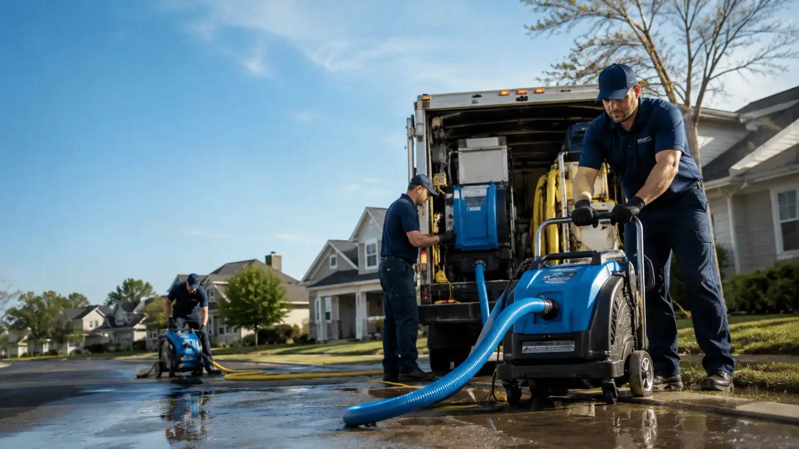 Flood Damage Cleanup in Berclair, TX
